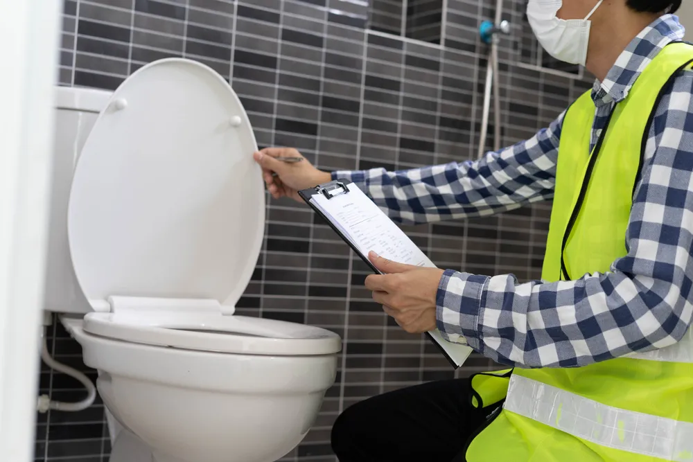 What Happens During a Bathroom Inspection